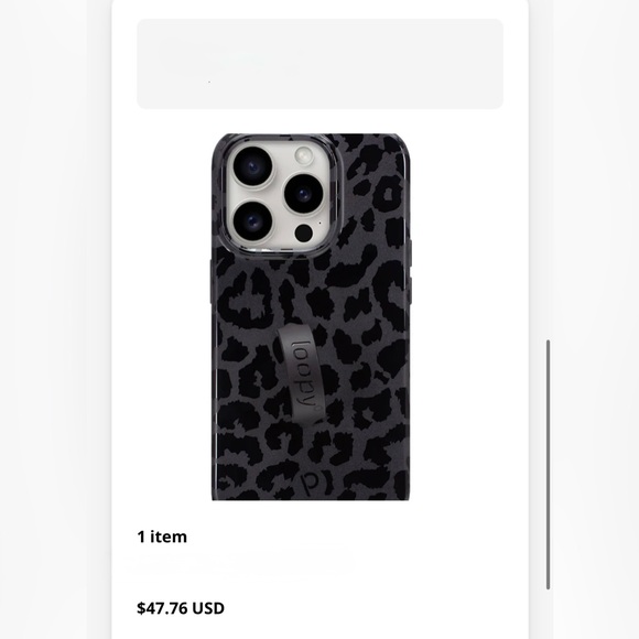 Loopy Stylish Black Leopard Phone Case-Apple iPhone 16 pro - Picture 6 of 12